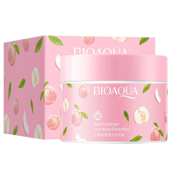 BIOAQUA Peach Exfoliating Face & body Gel 140G