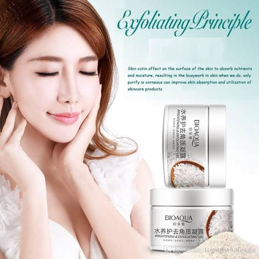 BIOAQUA Rice Exfoliating Face & body Gel 140G